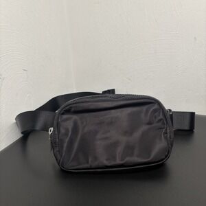 Quince Revive Nylon Belt Bag Black New Zipper Men's Womens Casual NWT Adjustable